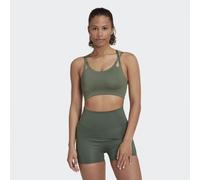 Adidas Yoga Luxe Studio Light-Support Fire Bra W HL8600