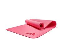 Adidas Yoga Mat 4 mm - Yoga Mat Made from 50% Recycled Material Free from PVC - Non-Slip and Textured Surface (176 x 61 cm) for the Perfect Grip during Yoga (Pink Fusion)
