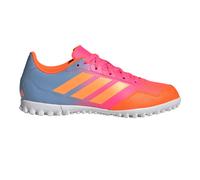 adidas Youngstar Rise Junior Field Hockey Shoes | UK J2 in Solar Orange/Flash Orange/Lucid Pink