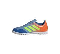 adidas YOUNGSTAR Rise K Hockey Shoes, Bright Royal/Lucid Lemon/Team Light Blue, 2 UK Child