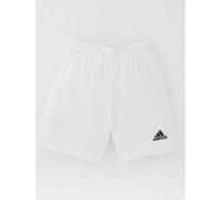 adidas Youth Entrada 22 Training Shorts, White, Size 11-12 Years White