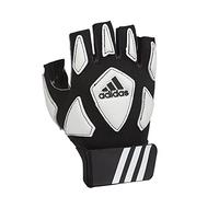 adidas Youth Scorch Destroy 2 Lineman Gloves - Black/White, Large