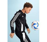 adidas Youth Tiro 24 Training Hoodie -black/white, Black/White, Size 11-12 Years Black/White
