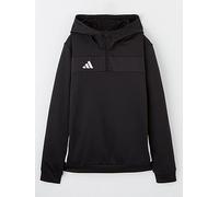 adidas Youth Tiro Essentials Hoodie, Black, Size 5-6 Years Black