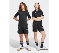adidas Youth Tiro Essentials Short, Black/White, Size 7-8 Years Black/White