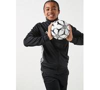 adidas Youth Tiro Essentials Tracksuit, Black/White, Size 7-8 Years Black/White