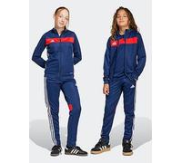 adidas Youth Tiro Essentials Tracksuit, Navblu/Red, Size 7-8 Years Navblu/Red