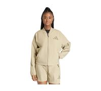 Adidas Z.n.e Woven Bomber Jacket Beige L / Regular Woman