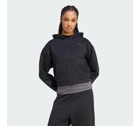 Women's zip-up hoodie adidas Z.N.E. Noir XL