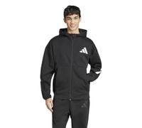 adidas Z.N.E Mens Training Track Jacket Black Hooded Excerise Workout Fitness