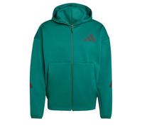 adidas Z.N.E Mens Training Track Jacket Green Hooded Excerise Workout Fitness