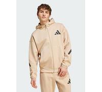 adidas Z.N.E. Full-Zip Hooded Tracksuit Jacket, Green, Size Xs, Men Green