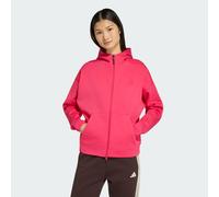 Women's zip-up hoodie adidas Z.N.E. Rose S