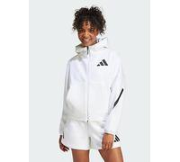 adidas Z.N.E. Full-Zip Hoodie, White, Size S, Women White