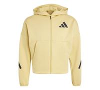 adidas Z.N.E. Full Zip Hoodie Womens S 8-10 Oat