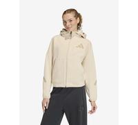 adidas Z.N.E. Hooded Jacket Beige Women - M