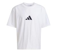 adidas Z.N.E. Loose-Fit T-Shirt Asia Sizing 'White Black' JC5482 S