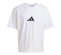 adidas Z.N.E. Loose-Fit T-Shirt Asia Sizing 'White Black' JC5482 XL