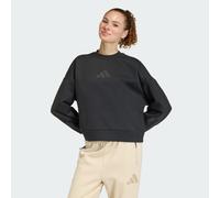 adidas Z.N.E. Sweatshirt Pure Black Grey Women - M