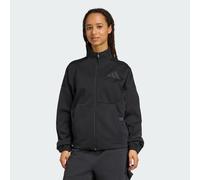 adidas adidas Z.N.E. Track Top, Black, Size L, Women Black