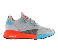 adidas ZX 2K Boost Lace-Up Grey Synthetic Womens Trainers FY0606
