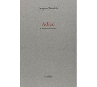 Adieu (0000): À Emmanuel Lévinas