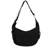 Adigau Womens Casual Dumpling Chest Bag Travel Crossbody Cross Body Bag Fashion Adjustable Strap Hobos Shoulder Bags Daily Solid Color Crescent Bags for Women Black