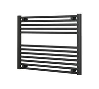 ADIGE Horizontal Anthracite Towel Radiator 800mm Wide, 600mm High