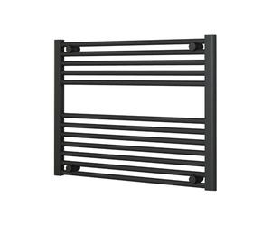 ADIGE Horizontal Anthracite Towel Radiator 800mm Wide, 600mm High