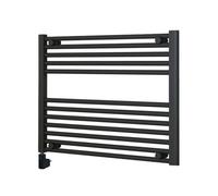 ADIGE Radiators Adige Horizontal Anthracite Electric Towel Rail With Wi-Fi Control 800mm Wide, 600mm High