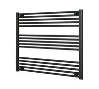 ADIGE Radiators Adige Horizontal Anthracite Towel Radiator 1000mm Wide, 800mm High