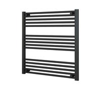 ADIGE Radiators Adige Horizontal Anthracite Towel Radiator 800mm Wide, 800mm High