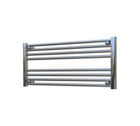 ADIGE Radiators Adige Horizontal Chrome Towel Radiator 1000mm Wide, 400mm High