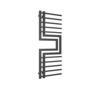 ADIGE Radiators Adige Slizza Designer Towel Radiator 500mm Wide, 1300mm High S-Shaped Anthracite