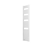 ADIGE Radiators Adige White Heated Towel Rail - Slim 400mm Wide, 1750mm High