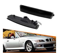 ADIIL Smoked Lens Front Fender Side Marker Light Turn Signal Lamp Housing Assembly Compatible With 1996-2002 BMW Z3 M Coupe Roadster, Driver & Passenger Side