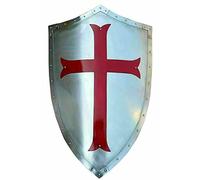 Adil HANDICRAFTS Medieval Templar Armor Shield Crusader Warrior Protector Role Play Shield