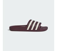 adidas Women's Adilette Aqua Slides Sandal, maroon/off white/off white, 10 UK