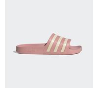 Adidas Women's Adilette Aqua Slides - Mauve/Wonder White - UK 7 (EU 40)