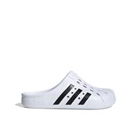 adidas Unisex Adilette Clogs, Cloud White/Core Black/Cloud White, 4 UK