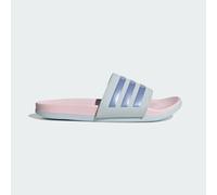 adidas Women's Adilette Comfort Slides Flip-Flop, Halo Blue/Blue Spark met./Clear Pink, 4 UK