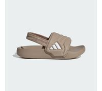 adidas Unisex Baby Adilette Estrap 2.0 Slides Infants Sandal, trace khaki/ftwr white/trace khaki, 9 UK Child