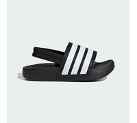 adidas Unisex Baby ADILETTE ESTRAP SLIDES INFANTS, Core Black/Cloud White/Core Black, 3 UK Child
