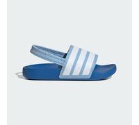 adidas Unisex Kids ADILETTE ESTRAP SLIDES CHILDREN, Clear Sky/Cloud White/Bright Royal, 2 UK