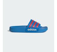 adidas Unisex Kids ADILETTE SHOWER SLIDES, Lucid Ray Blue/semi lucid red/off white, 2 UK
