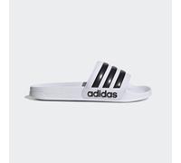 adidas Unisex Adilette Shower Slides, Cloud White/Core Black/Cloud White, 8 UK