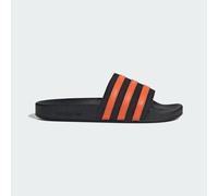 adidas Originals Mens Adilette Slides Core Black/Orange/Core Black 6