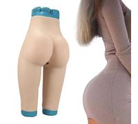 Adima Realistic Silicone Panties Butt Lifter Shaper Hip Enhancer Panties Hiding Gaff Underwear for Cosplay Crossdresser,color1,Basic