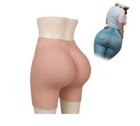 Adima Silicone Fake Butt Control Underwear Butt Enhancer Shaping Open Shorts For Cross-Dressers,color2,One Size
