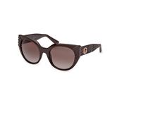 Adina Cat-Eye Plastic Textured Sunglasses - female - Guess - Sunglasses - Brown - 53 MM - Accessories 53 MM